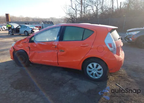 2012 Toyota Prius C from USA, damaged, VIN JTDKDTB35C1006932